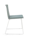 Sedia Giulia con seduta in plastica, per arredo interno 43,5 x 50 x h 79 cm