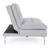 Divano letto Leon da 3 posti, con struttura in legno di eucalipto, 190 x 94 x 85 cm