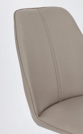 Sedia "Maxwell" con struttura in compensato, per arredo interno 44 x 62 x h 88 cm