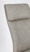 Sedia Lawrence con gambe in acciaio verniciato a polvere epossidica, per arredo interno 48 x 64 x h 92 cm
