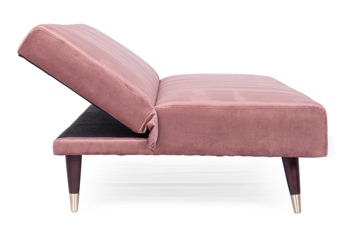 Divano letto "Alma" da 3 posti, struttura in legno di eucalipto, 180 x 88 x 82 h cm