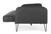 Divano letto Bridjet per interno con struttura in legno di eucalipto, 200 x 82 x 81 cm