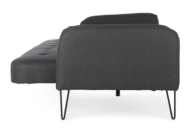 Divano letto "Bridjet" per interno con struttura in legno di eucalipto, 200 x 82 x 81 cm