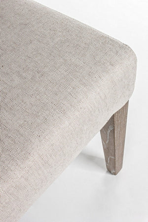 Sedia "Columbia" con struttura in legno di quercia, per arredo interno 51 x 63 x h 104 cm