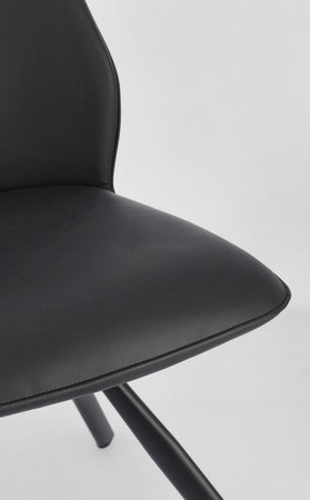 Sedia "Maxwell" con struttura in compensato, per arredo interno 44 x 62 x h 88 cm