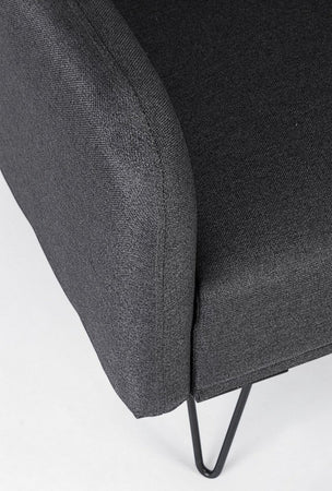Divano letto "Bridjet" per interno con struttura in legno di eucalipto, 200 x 82 x 81 cm
