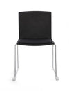 Sedia Giulia con seduta in plastica, per arredo interno 43,5 x 50 x h 79 cm
