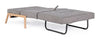 Divano letto Hayden con struttura in acciaio e imbottitura comoda, 95 x 96 x 79 h cm