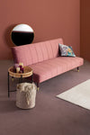 Divano letto Alma da 3 posti, struttura in legno di eucalipto, 180 x 88 x 82 h cm