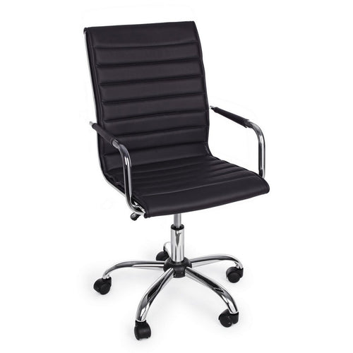 Poltrona Perth da ufficio ergonomica con braccioli, altezza regolabile