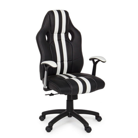 Poltrona "Spider" da gaming ed ufficio ergonomica, con braccioli, schienale reclinabile e ruote