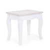 Sgabello per interno Charlene Mdf, 41 x 30 x 38 h cm