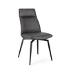 Sedia Lawrence con gambe in acciaio verniciato a polvere epossidica, per arredo interno 48 x 64 x h 92 cm