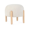 Sgabello per interno Dayla Struttura In Compensato, 45 x 45 x 38 h cm