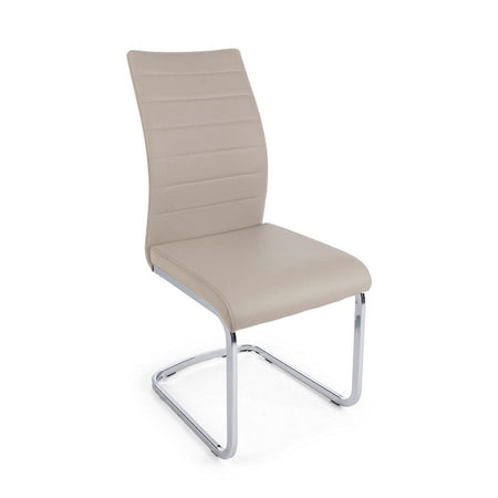 Sedia "Myra" con struttura seduta e schienale in compensato, per arredo interno 41 x 60 x h 98 cm