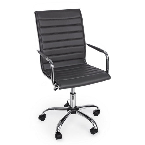 Poltrona Perth da ufficio ergonomica con braccioli, altezza regolabile