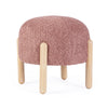 Sgabello per interno Dayla Struttura In Compensato, 45 x 45 x 38 h cm