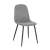 Sedia Irelia con struttura seduta e schienale in compensato, per arredo interno 52,5 x 42,5 x h 90 cm
