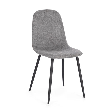 Sedia "Irelia" con struttura seduta e schienale in compensato, per arredo interno 52,5 x 42,5 x h 90 cm