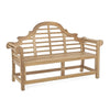 Panchina da giardino Veradero in legno di Teak, con braccioli, per esterno e veranda