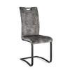 Sedia Kenneth con gambe in acciaio verniciato a polvere epossidica, per arredo interno 42 x 56 x h 102 cm