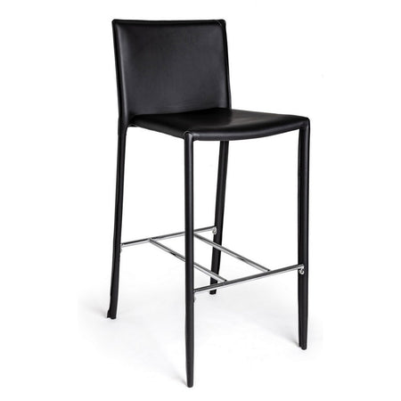 Sgabello da bar Catherine  per interno, Struttura In Acciaio, 52 x 46 x 105 cm