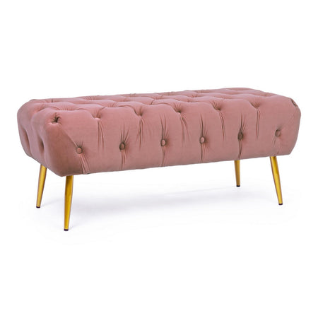 Panca "Giacinta" per interno, con Struttura In Mdf E Compensato, da 103x46x40h cm