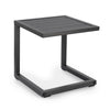 Tavolino da caffe Hilde per lettino da esterno e giardino 40 cm in alluminio