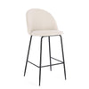 Sgabello da bar Carry per interno, Struttura In Acciaio E Compensato, 38 x  x 38 x 75 cm