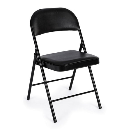 Sedia "Felicity" con struttura in tubolare di acciaio ø22 mm verniciato a polvere (poliestere), per arredo interno 45 x 45 x h 78 cm
