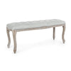 Panca Mathilde per interno, con Struttura In Legno Di Betulla E Rubberwood, da 110x36x47h cm