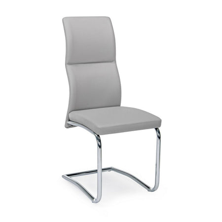 Sedia "Thelma" con struttura in acciaio, per arredo interno 43,5 x 62 x h 102 cm