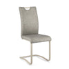 Sedia Kenneth con gambe in acciaio verniciato a polvere epossidica, per arredo interno 42 x 56 x h 102 cm