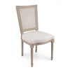 Sedia Liliane con struttura in legno di frassino, con cuscino da 48 x 65 x h 96 cm