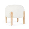 Sgabello per interno Dayla Struttura In Compensato, 45 x 45 x 38 h cm