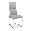 Sedia Thelma con struttura in acciaio, per arredo interno 43,5 x 62 x h 102 cm