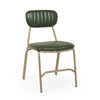 Sedia Addy con struttura in acciaio verniciato a polvere epossidica, per arredo interno 44 x 55 x h 80 cm