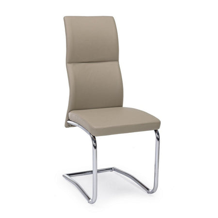 Sedia "Thelma" con struttura in acciaio, per arredo interno 43,5 x 62 x h 102 cm
