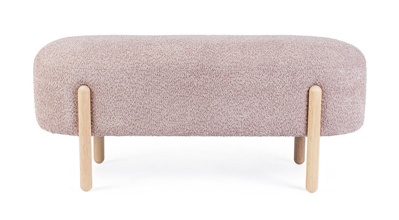 Panca "Dayla" per interno, con Struttura In Compensato, da 108x41,5x48h cm