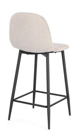 Sgabello per interno "Irelia" Struttura Seduta E Schienale In Compensato, 46 x 39 x 92 h cm