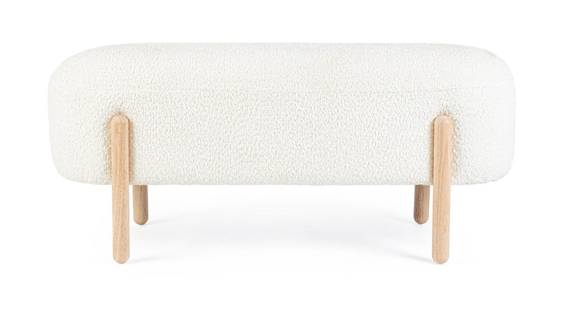 Panca "Dayla" per interno, con Struttura In Compensato, da 108x41,5x48h cm