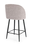 Sgabello per interno Queen Struttura In Compensato, 53 x 59 x 97 h cm