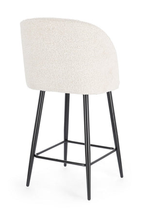 Sgabello per interno "Queen" Struttura In Compensato, 53 x 59 x 97 h cm