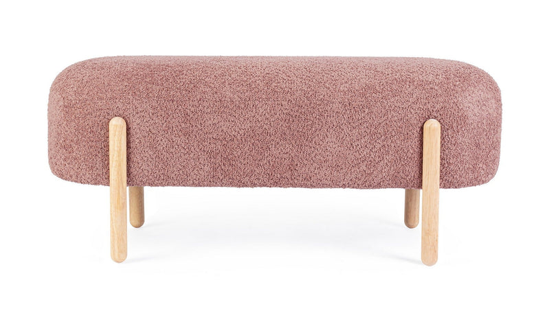 Panca "Dayla" per interno, con Struttura In Compensato, da 108x41,5x48h cm