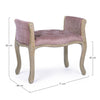 Panca Singola Diva per interno, con Struttura In Rubber Wood, da 71x48x60h cm