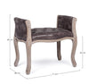 Panca Singola Diva per interno, con Struttura In Rubber Wood, da 71x48x60h cm