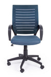 Sedia Marion da ufficio ergonomica con braccioli, altezza regolabile, ruote