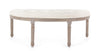 Panca Tilde per interno, con Struttura In Legno Di Betulla E Rubberwood, da 125x42x48h cm
