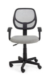 Poltrona Ella da ufficio ergonomica con braccioli, altezza regolabile