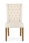 Sedia Columbia con struttura in legno di quercia, per arredo interno 51 x 63 x h 104 cm